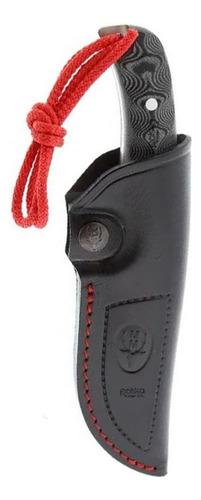 Cuchillo Muela Husky 10m - Cachas Micarta Negra 3d