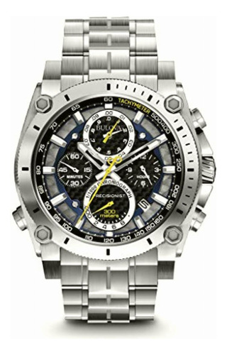 Bulova Men's Precisionist Acero Inoxidable Para Caballero