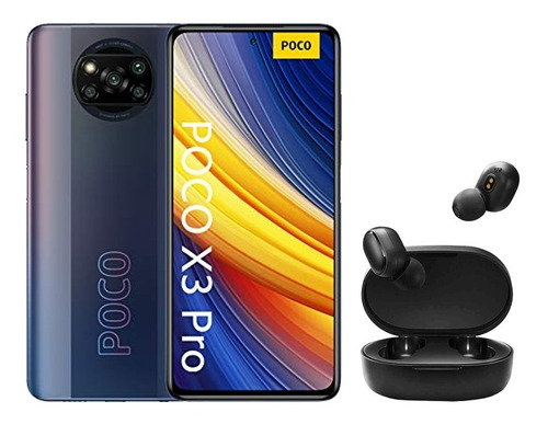 Xiaomi Poco X3 Pro 128gb 6gb Ram + Carcasa + Earbuds Basic 2