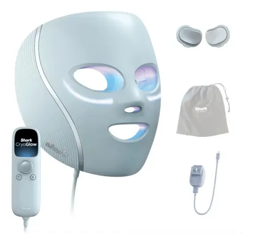 Shark Cryoglow Máscara Luz Led Tecnología De Enfriamiento