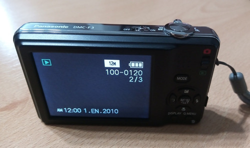 Imagen 7 de 10 de Cámara Fotográfica Panasonic 12 Mega Pixels Lumix Dmc-f3