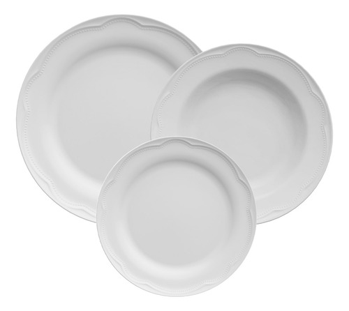 Set X 36 Combo Vajilla Porcelana Germer Cottage