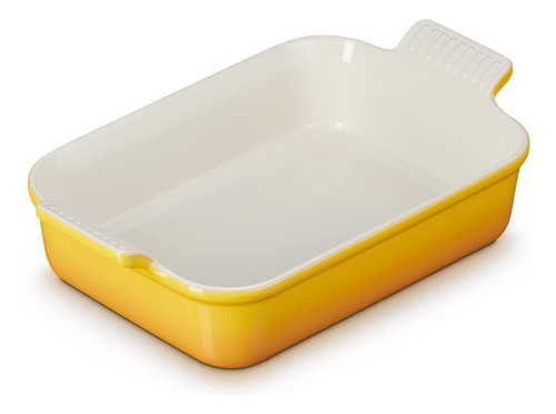 Travessa Retangular Heritage 26cm Le Creuset Cor Amarelo Néctar