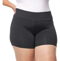 Comprar Short Plus Size Básico Suplex Curto Fitness Academia Lazer