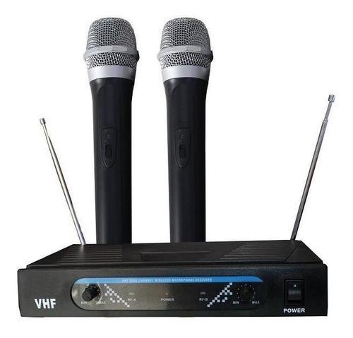 Sistema De Microfonos Inalambricos Dinamicos Vhf 490-476