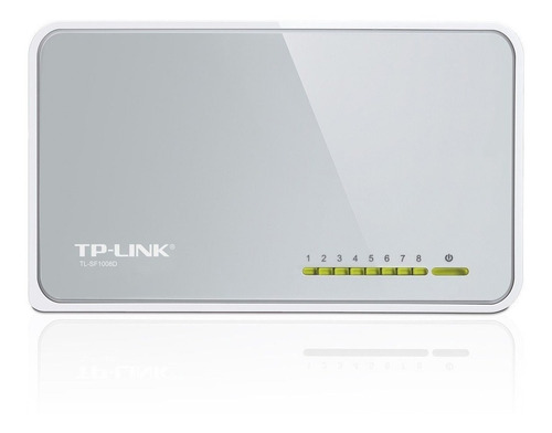 Switch Hub 8 Puertos Tp Link Tl Sf1008d Lan 10/100 Mbps Gtia