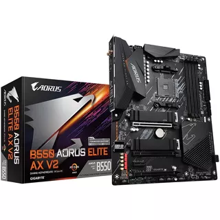 Tarjeta Madre Gigabyte B550 Aorus Elite Ax Am4 Ryzen 5ta Gen