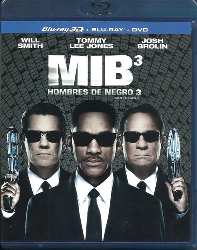 Hombres De Negro 3 - Blu Ray 3d