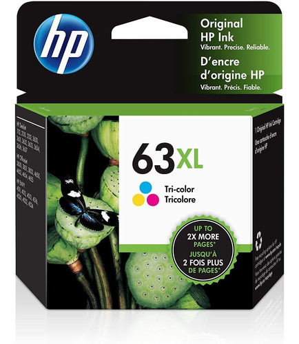 Cartucho Original Hp 63xl Tri-color Para Deskjet 1112 2100 