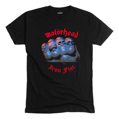 Remera Motörhead Motorhead Iron Fist Exoma Talles