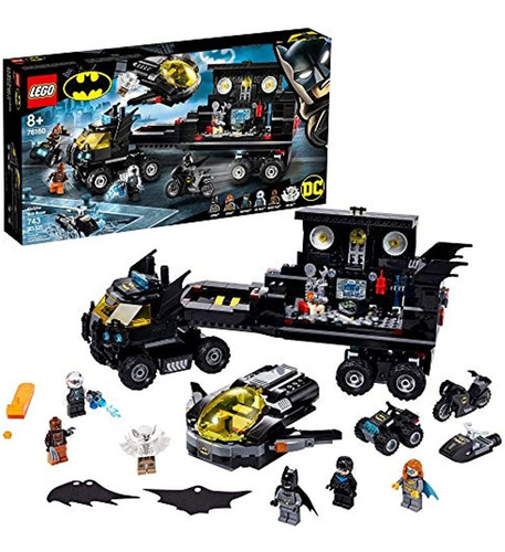 Lego Dc Mobile Bat Base Batman Building Toy, Gotham City