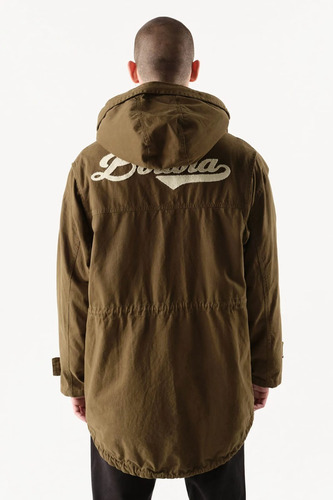 Campera Bolivia Parka Titan Custom Negro Verde I25