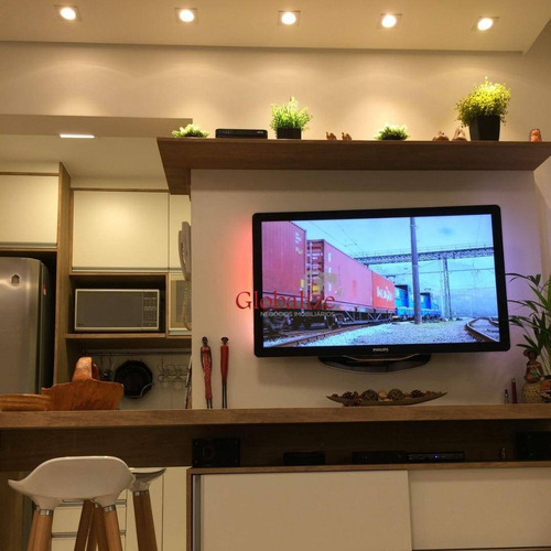 Imagem 18 de 30 de Apartamento Com 3 Dormitórios À Venda, 84 M² Por R$ 779.000,00 - Marapé - Santos/sp - Ap0105