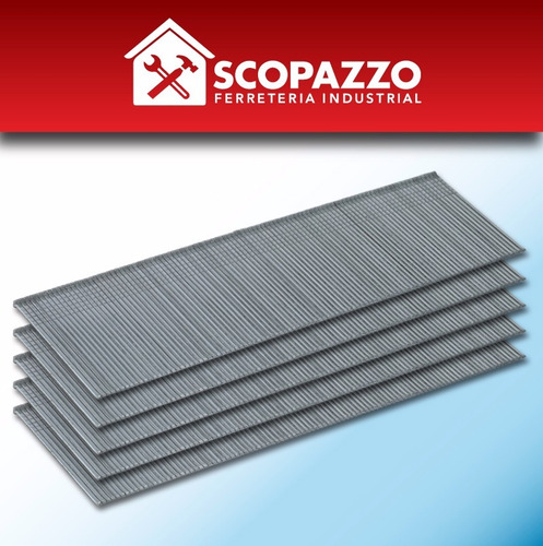Imagen 3 de 7 de Clavos Para Clavadora Neumática 38 Mm Calibre 18 X 5000 Omah