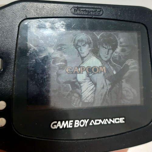 Nintendo Game Boy Advance Black Com Jogo Final Fight Preto (Usado)