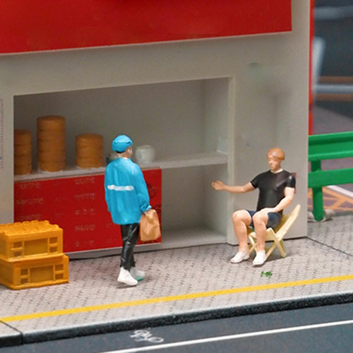 1:64 Figuras De Personas Figuras De Estilo A Estilo A 2,8 Cm