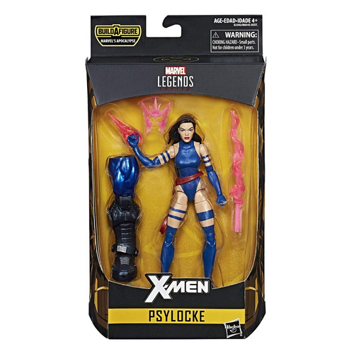 Marvel Legends Psylocke - Original E Lacrada - Boneca 