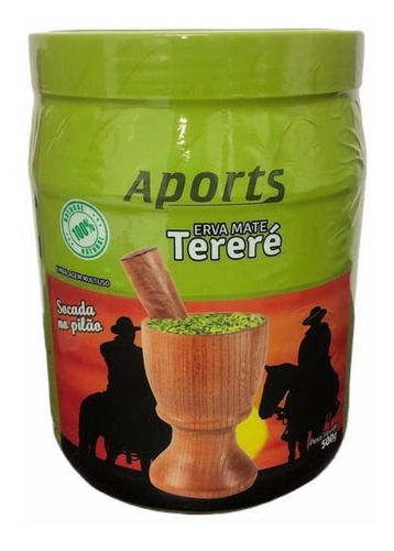 Erva-mate (ilex Paraguariens)tereré Aports 500g 100% Natural