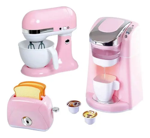 Set Juguete cafetera batidora tostador MercadoLibre