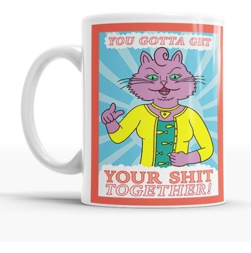 Tazas Princess Carolyn Bojack Horseman Cerámica Varios Model