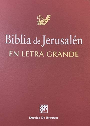 Libro: Biblia De Jerusalén En Letra Grande