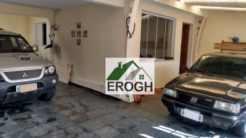 Imagem 1 de 26 de Casa Com 3 Dormitórios E 5 Vagas À Venda, 216 M² Por R$ 780.000 - Vila Scarpelli - Santo André/sp - Ca0109