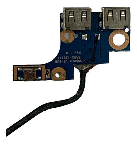 Placa Usb Power Button Ba92-11765a Para Samsung Np275e4e 