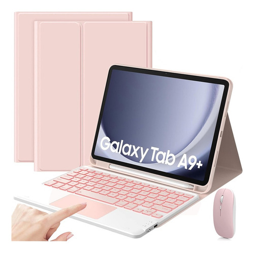 Funda Teclado Mouse Para Galaxy Tab A9 Plus 11 Pulgadas Ñ C