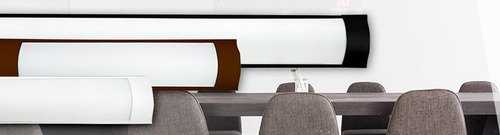 Imagem 2 de 2 de Luminaria Linear Sl1061333 Fina 18w 6000k Marrom Skylux