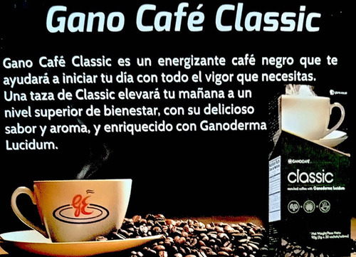 Gano Cafe Gano Excel Classic 3 Cajas 90 (sobres) De 3g C/u