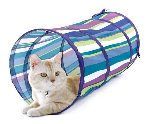 Juguete Tunel Simple Zootec Gatos Persa Siames 40% Off