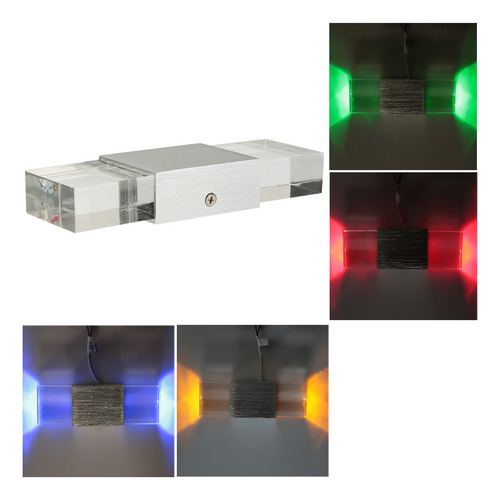 Luminária De Parede Led De Alumínio 2w 85-265v Ac Alnum De D