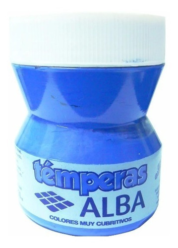 Tempera Fluo Alba Pote 200ml Colores Fluorescente