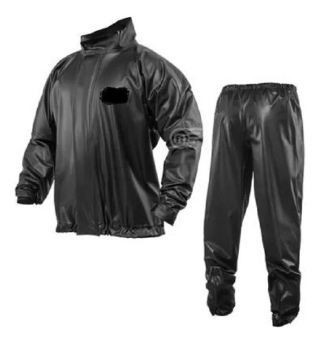 Traje Lluvia Premium Pvc Moto Campera Pantalon Talle S