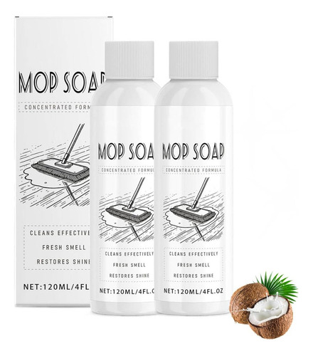 Jabón Para Mopa Brazilian Waves De 2 Unidades | Limpiador De