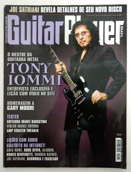 Revista Guitar Player N° 179 Ano 15 Tony Iommi Joe Satriani | HipMusic