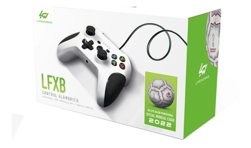 Control Alámbrico Para Xbox Y Pc, Incluye Balón Mundial 2022