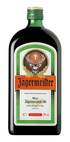 Imagen 2 de 2 de Licor Jagermeister Botella 700 Cc