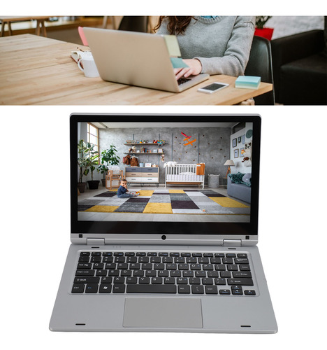 Laptop Con Pantalla Táctil Fhd De 11,6 Pulgadas, Convertible