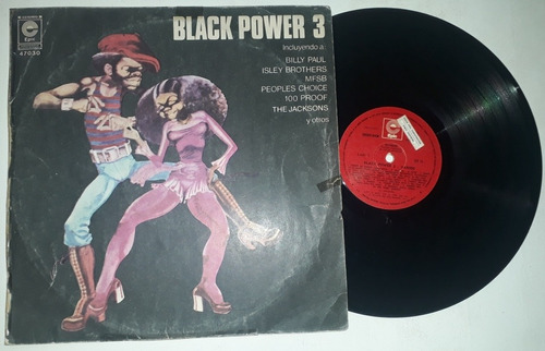 0164 De Vinilo. Black Power 3. Billy Paul. The Jacksons. 