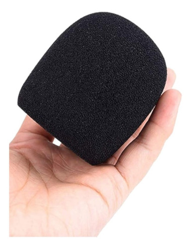 Imagen 6 de 10 de Filtro Antipop Capuchon X2 Para Microfono Condenser 7x4cm