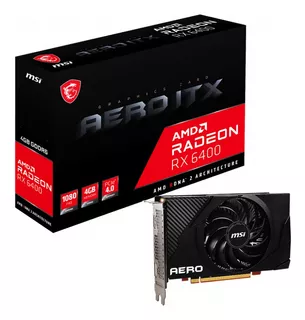 Tarjeta De Video Amd Msi Aero Itx Radeon Rx 6400