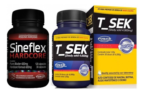 Kit Emagrecedor Thermo Sineflex Hardcore   Diuretico T-sek Frete gra picture