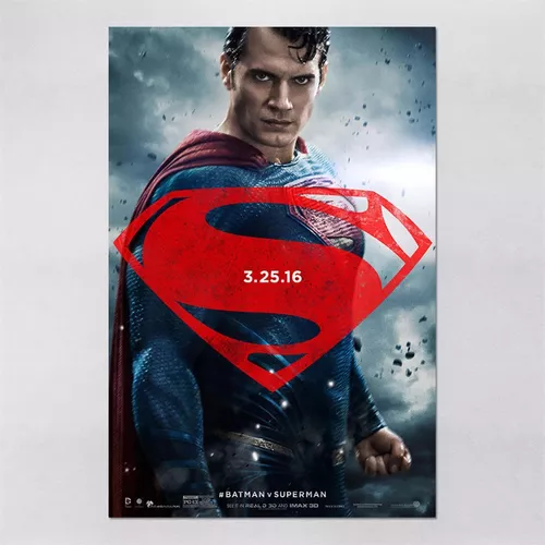 Poster Batman Vs Superman - Filmes - Uau Posters