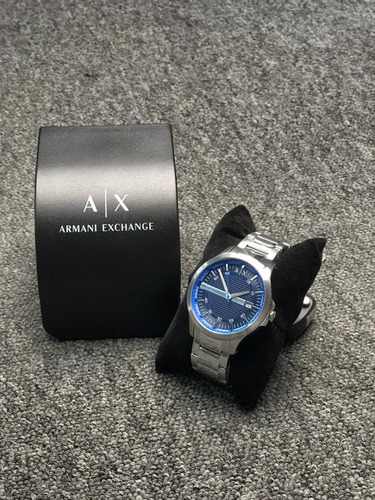 Relógio Armani Excheger Ax 2408 Azul