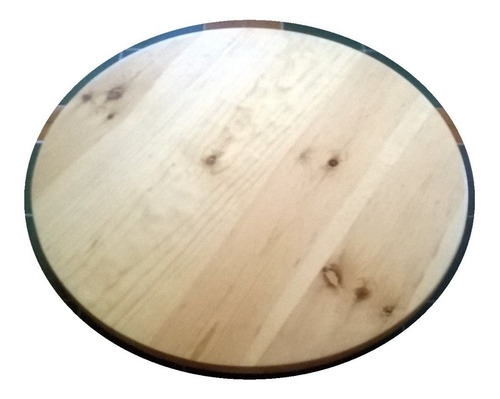 Imagen 1 de 2 de Centro De Mesa Base Giratoria, Madera De Pino Diámetro 30 Cm