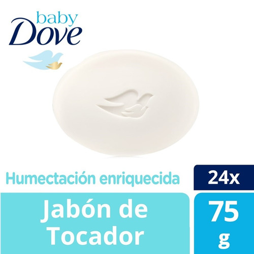 Baby Dove Jabón De Tocador H Enriquecidar 24pzas De 75gr