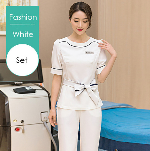 Uniforme De Spa, Conjunto De Exfoliación De Salón Para Mujer