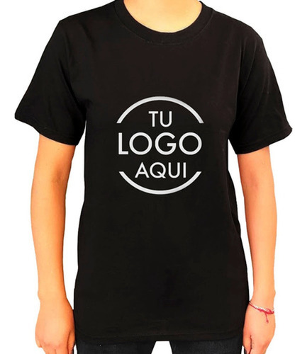 Remera Estamapda  Con Tu Logo Personalizada Sublimada