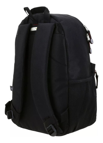 Mochila Grande Chenson Juvenil 1818 Miles Morales Sut Negro Diseño De La Tela Liso